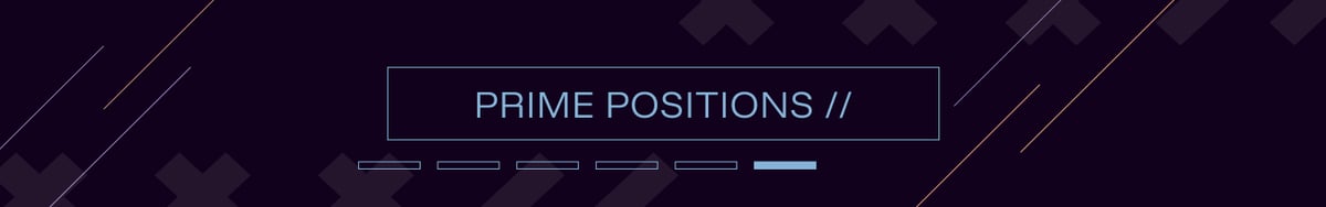 Prime Poisitions for the Newsletter